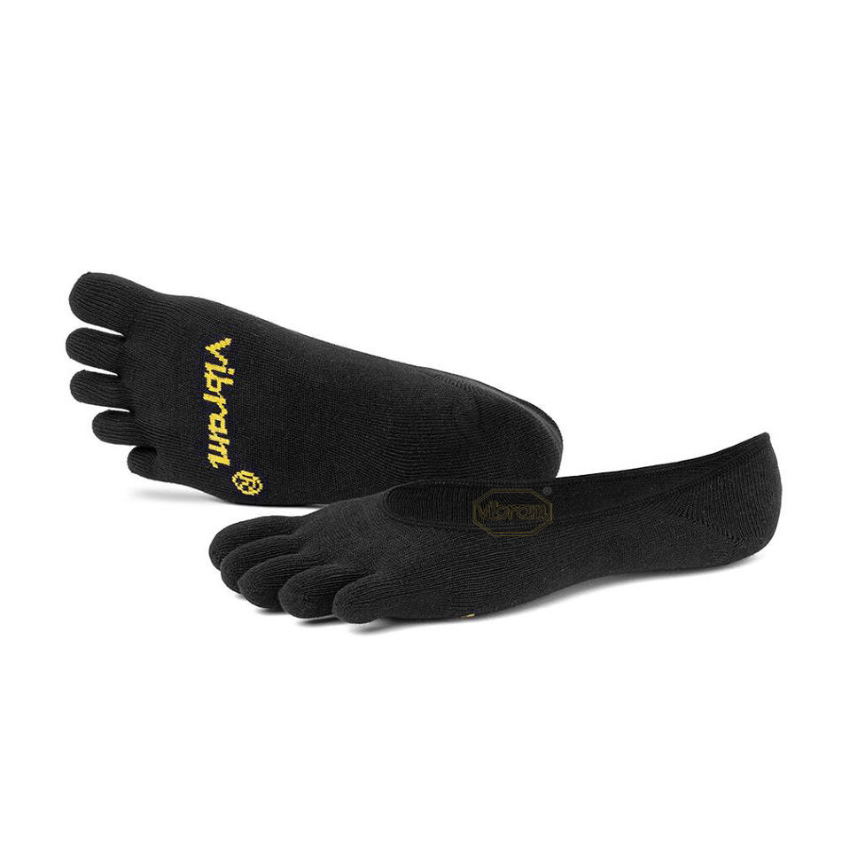 Vibram 5TOE Ghost Women's Socks Black | NZ_W50