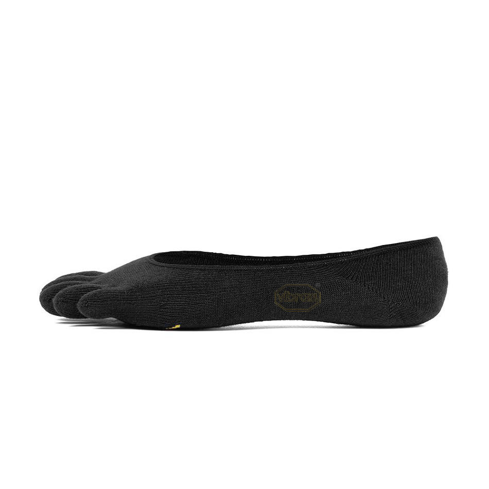 Vibram 5TOE Ghost Women\'s Socks Black | NZ_W50