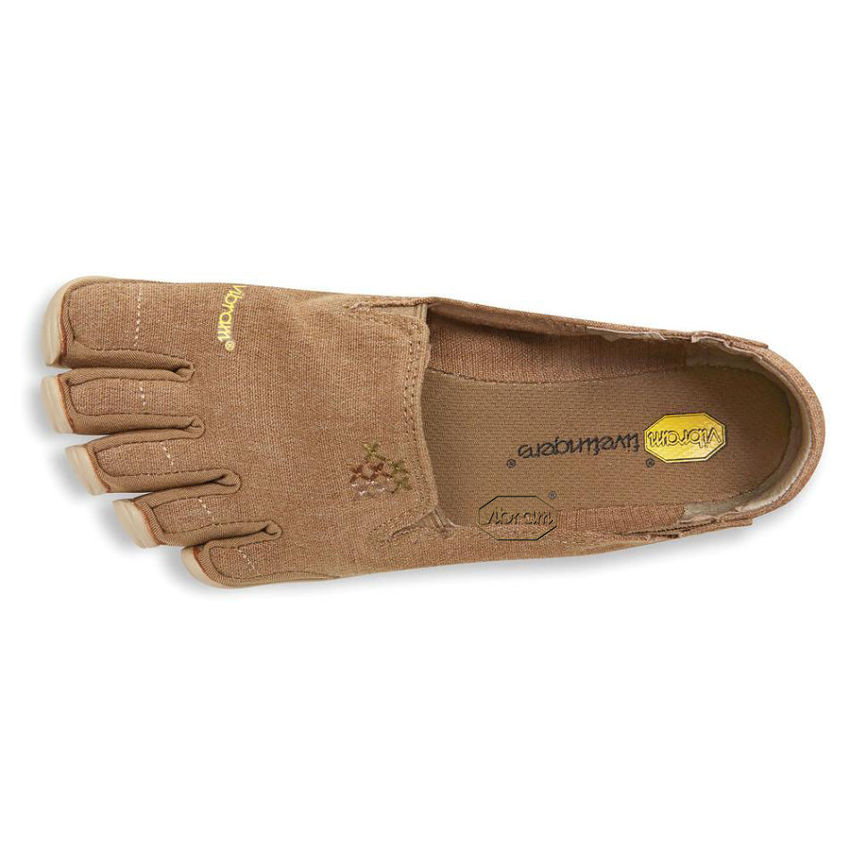 Vibram CVT-Hemp Women's Casual Shoes Khaki | NZ_X43