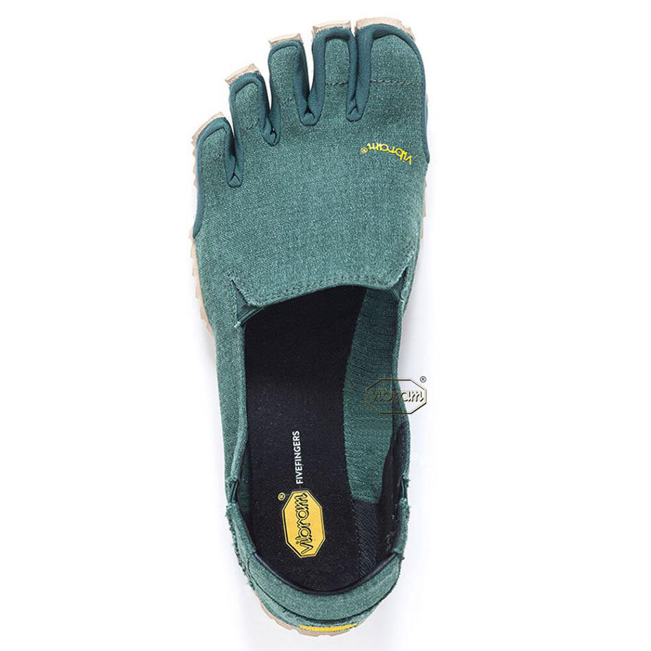 Vibram CVT LB Women's Casual Shoes Green / Beige | NZ_H86