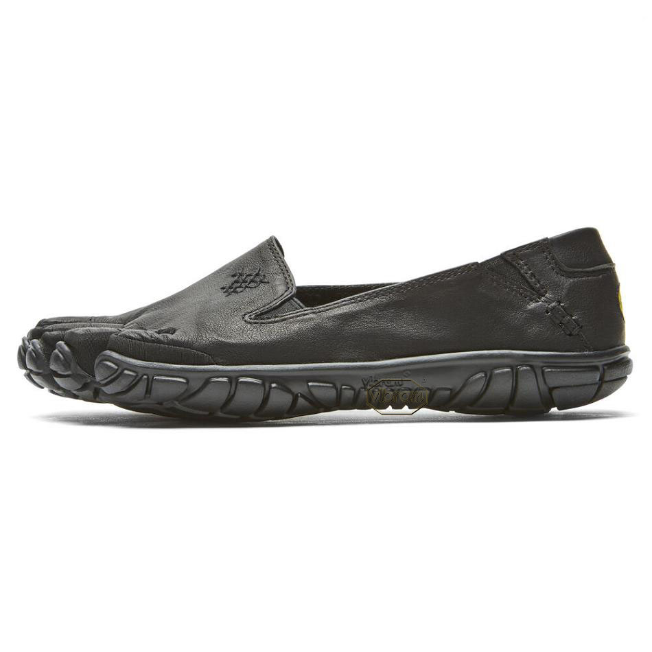 Vibram CVT-Leather Women's Casual Shoes Black | NZ_F09