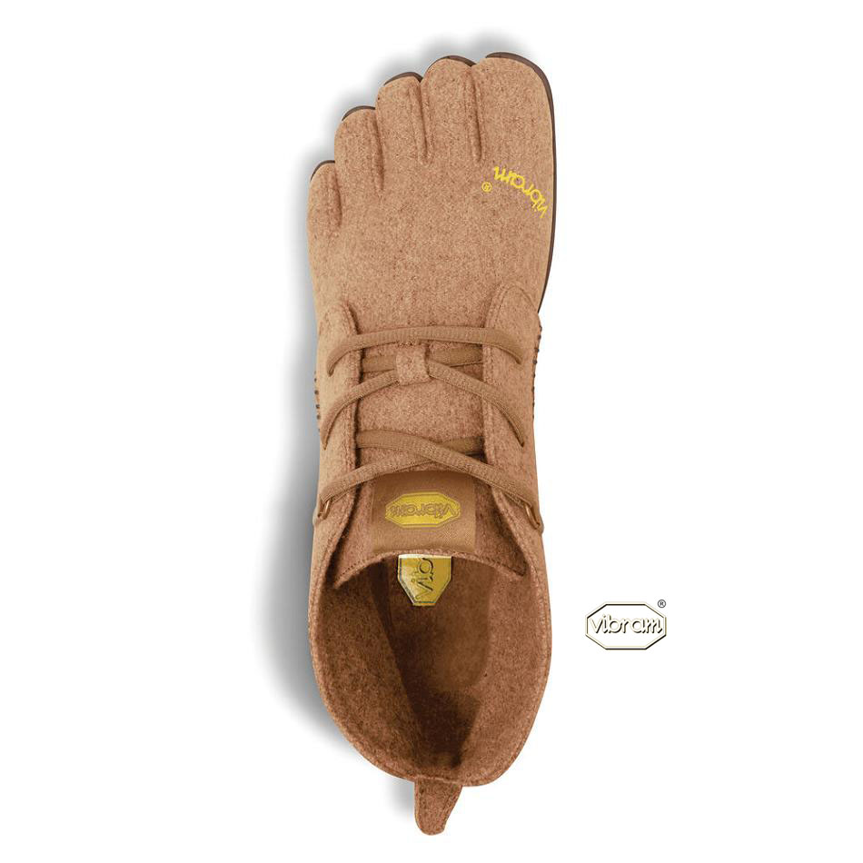 Vibram CVT-Wool Women's Casual Shoes Brown | NZ_F06