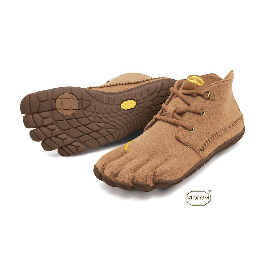 Vibram CVT-Wool Women\'s Casual Shoes Brown | NZ_F06