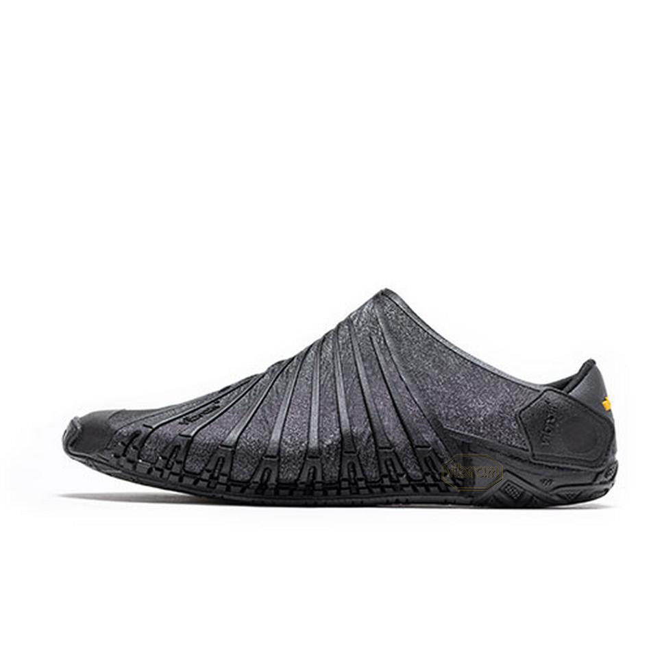 Vibram Furoshiki EcoFree Men's Shoes Black | NZ_X67