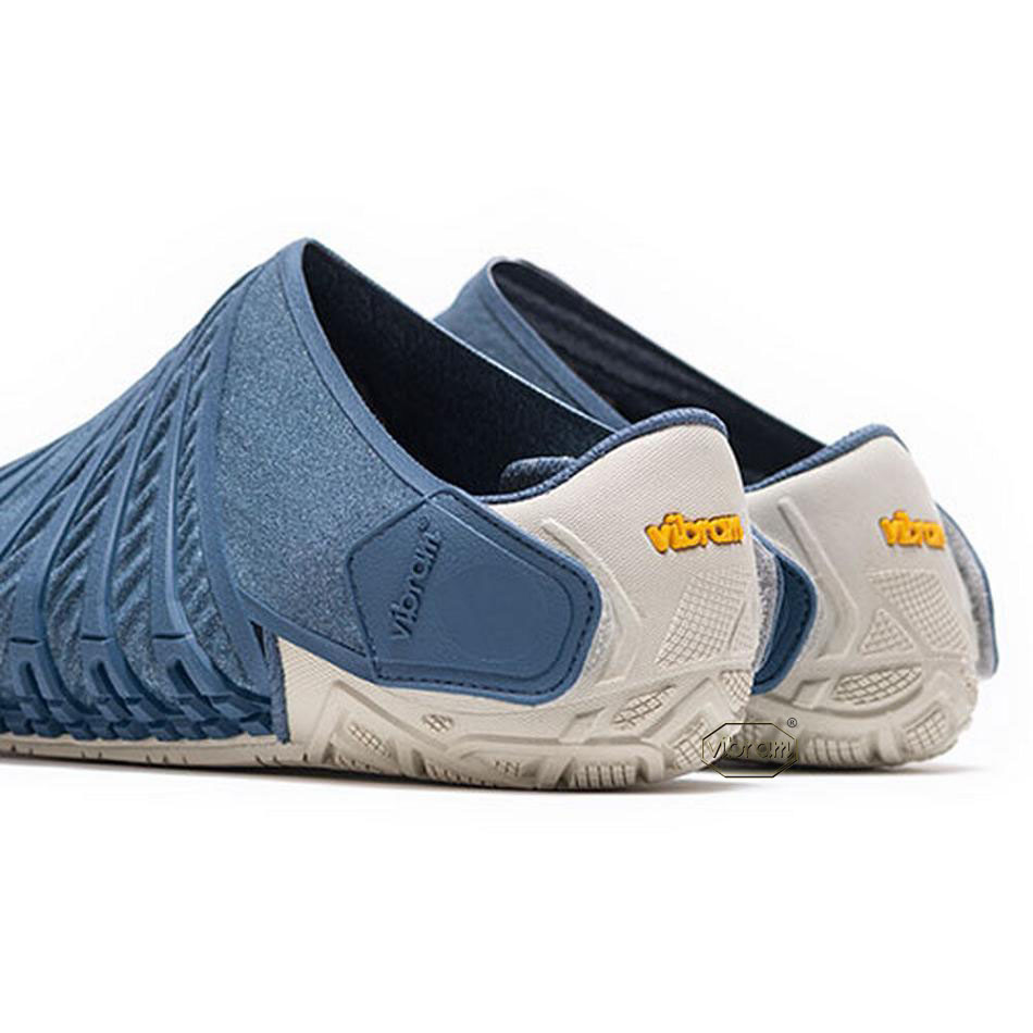 Vibram Furoshiki EcoFree Men's Shoes Blue | NZ_W71