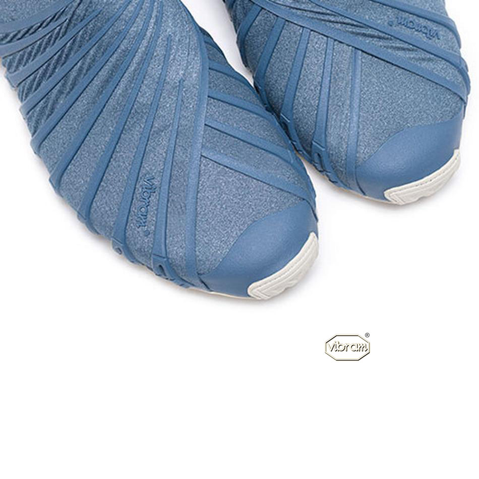 Vibram Furoshiki EcoFree Men's Shoes Blue | NZ_W71