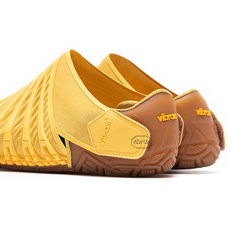 Vibram Furoshiki EcoFree Men's Shoes Mustard | NZ_K61