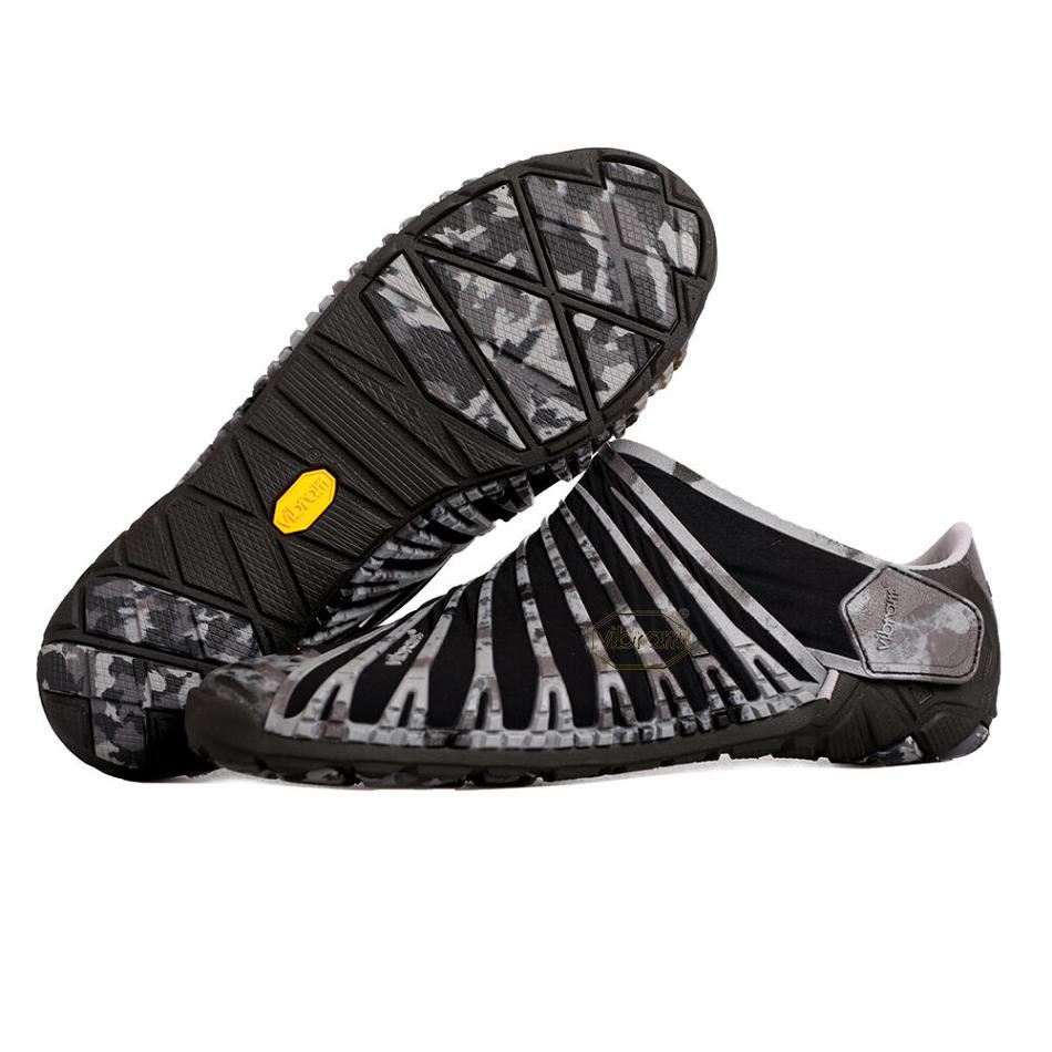 Vibram Furoshiki Evo Men\'s Shoes Black | NZ_W95