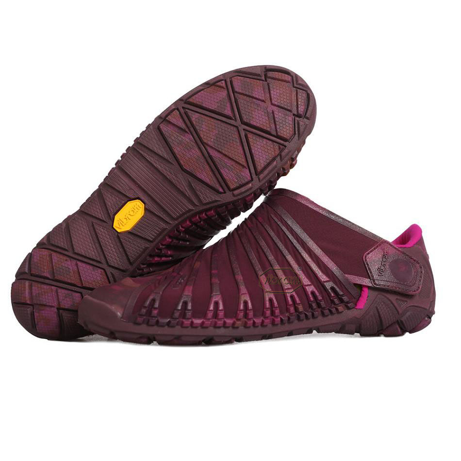 Vibram Furoshiki Evo Women\'s Shoes Burgundy | NZ_P08