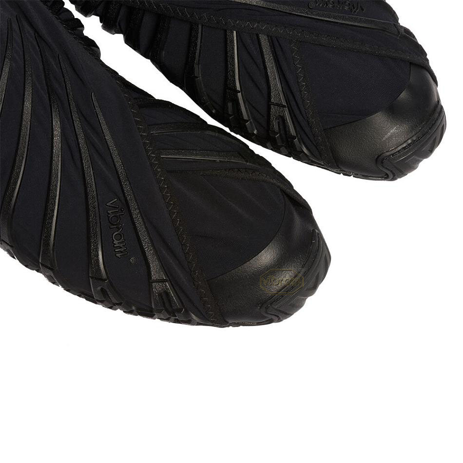 Vibram Furoshiki Men's Shoes Black | NZ_V21