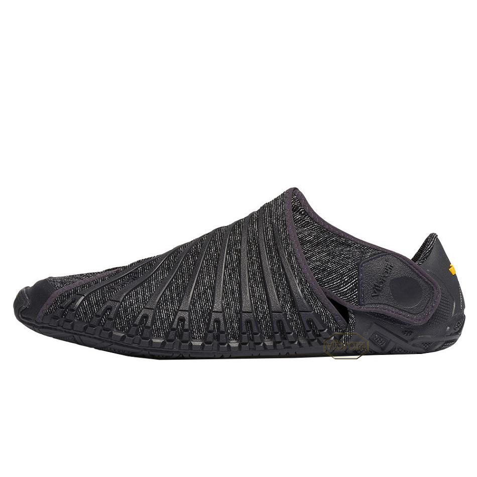 Vibram Furoshiki Men's Shoes Dark Grey | NZ_L89