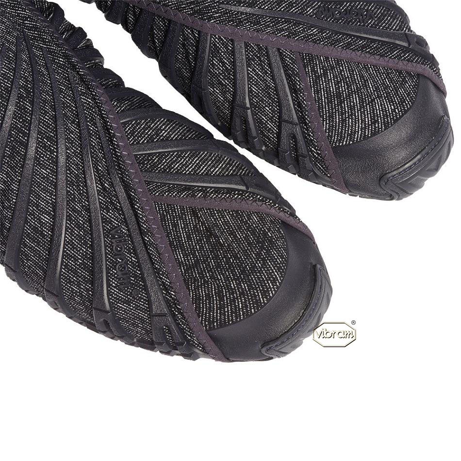 Vibram Furoshiki Men's Shoes Dark Grey | NZ_L89