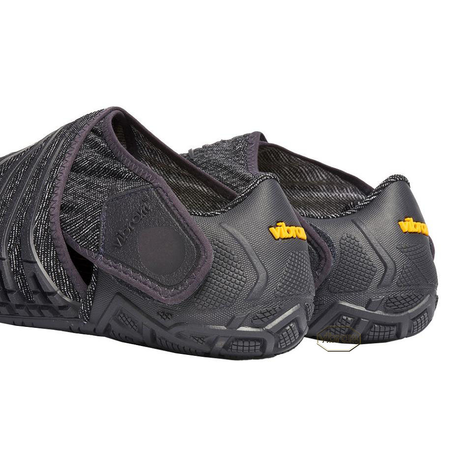 Vibram Furoshiki Men's Shoes Dark Grey | NZ_L89