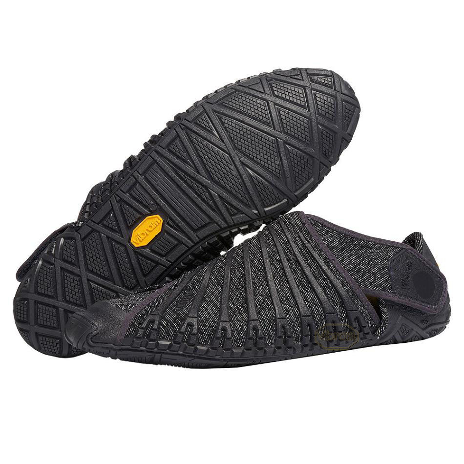 Vibram Furoshiki Men\'s Shoes Dark Grey | NZ_L89