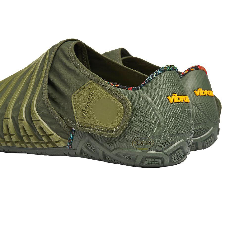 Vibram Furoshiki Men's Shoes Olive | NZ_R70