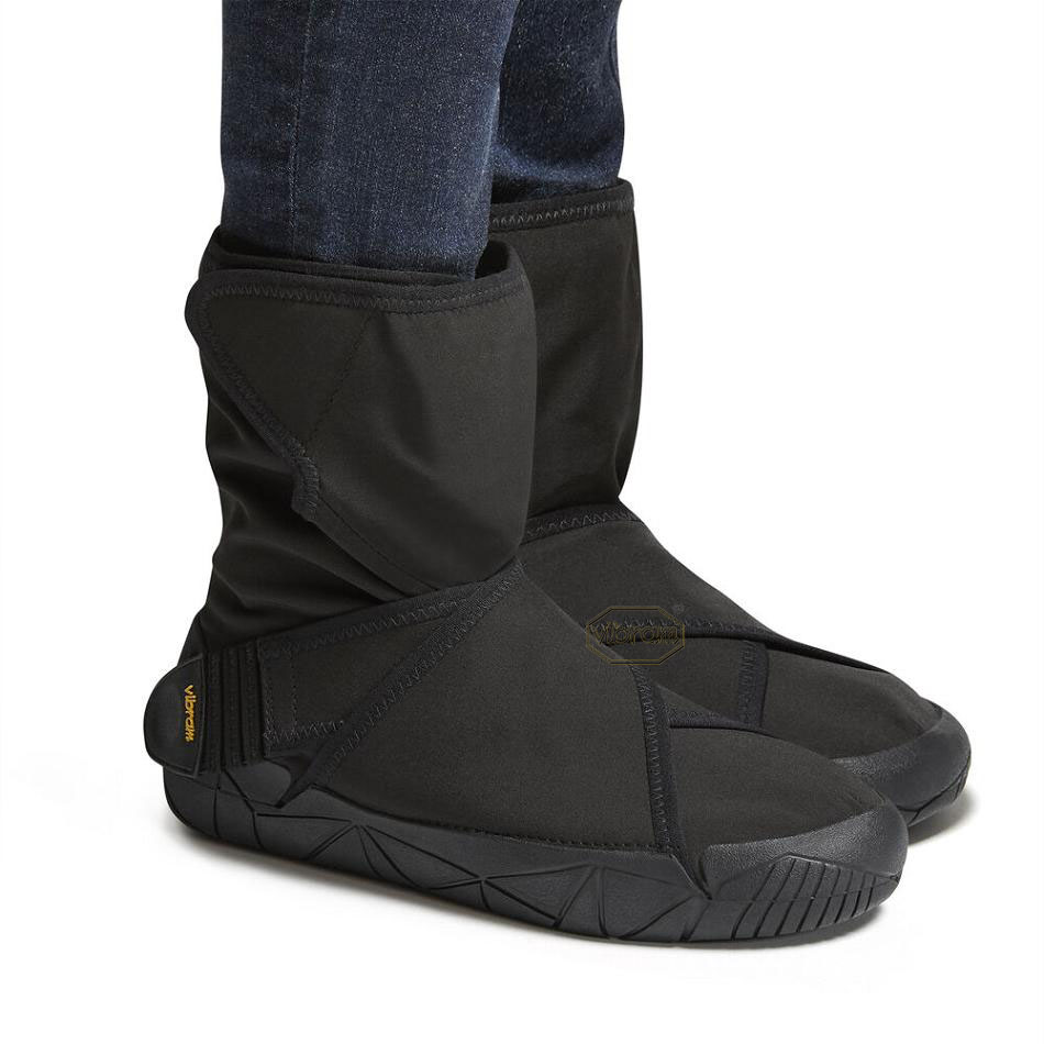 Vibram Furoshiki Oslo WP Arctic Grip Women's Boots Black | NZ_G58