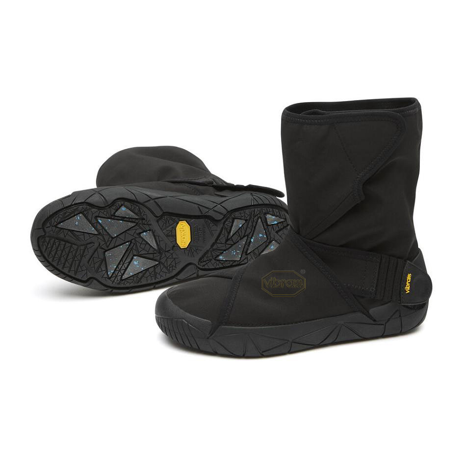 Vibram Furoshiki Oslo WP Arctic Grip Women\'s Boots Black | NZ_G58