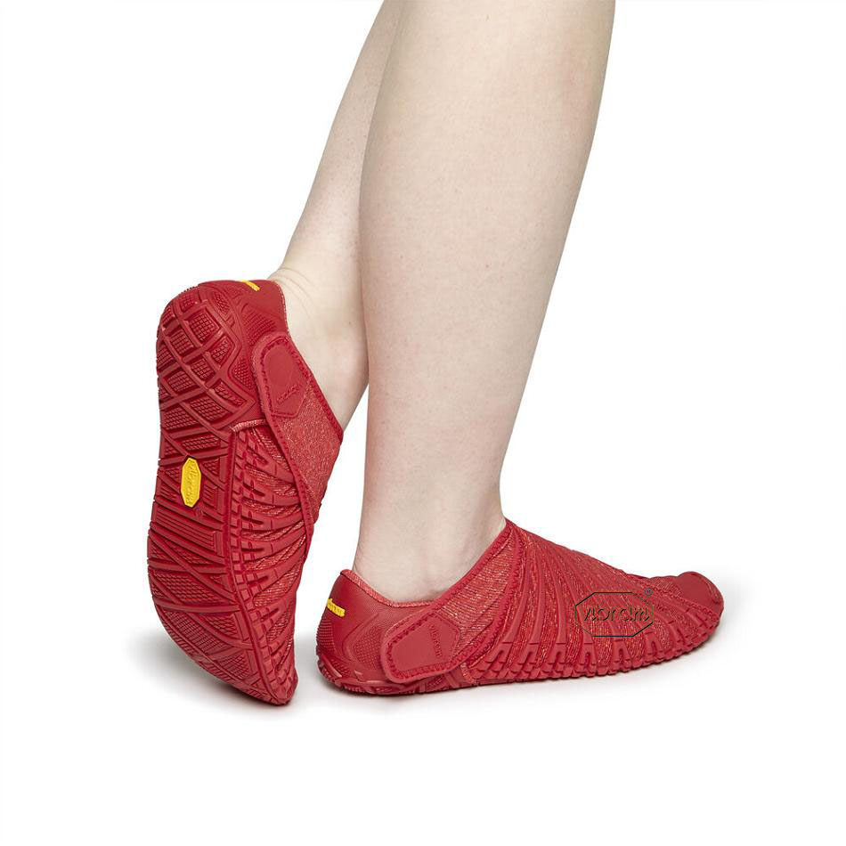 Vibram Furoshiki Women's Shoes Red | NZ_Q01