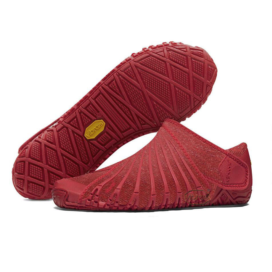 Vibram Furoshiki Women\'s Shoes Red | NZ_Q01