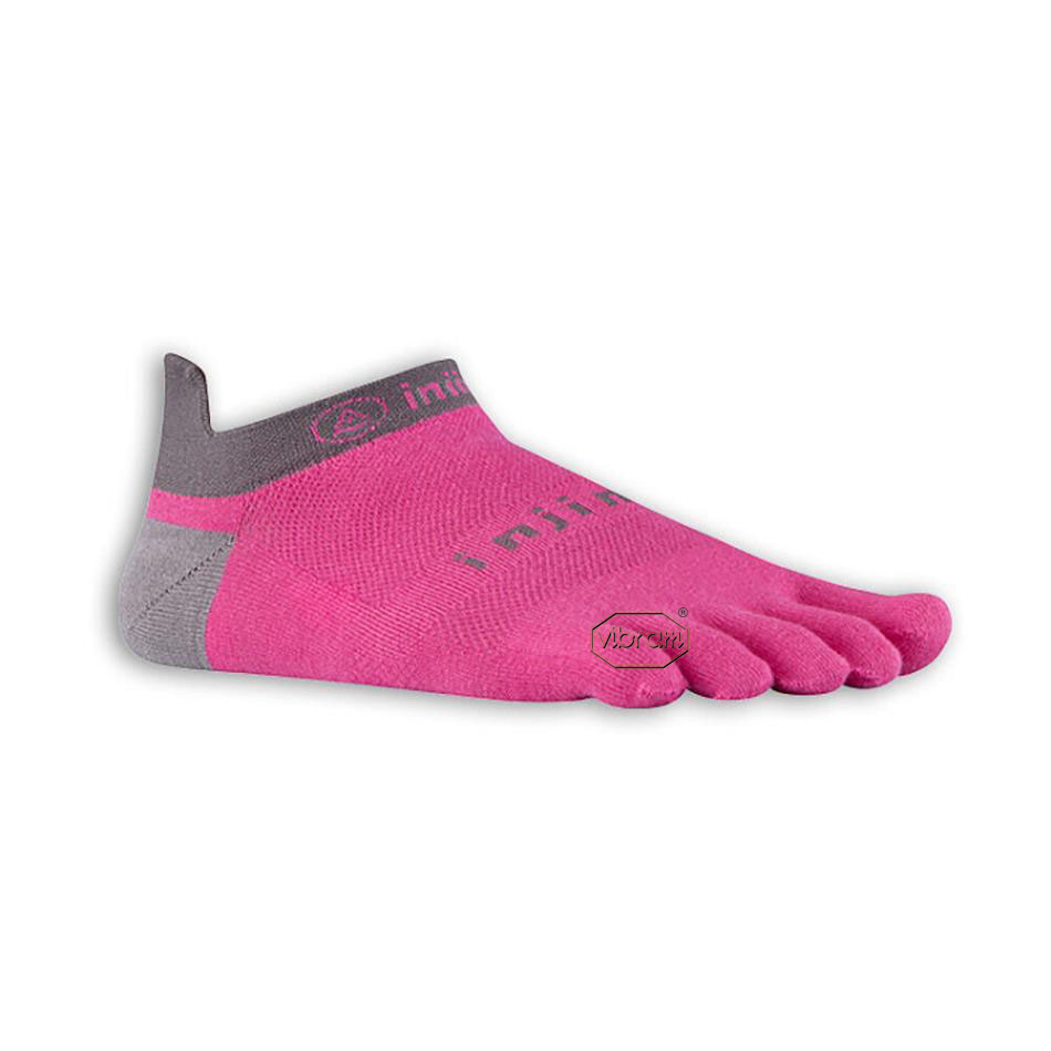 Vibram Injinji No-Show Men\'s Socks Pink | NZ_H80