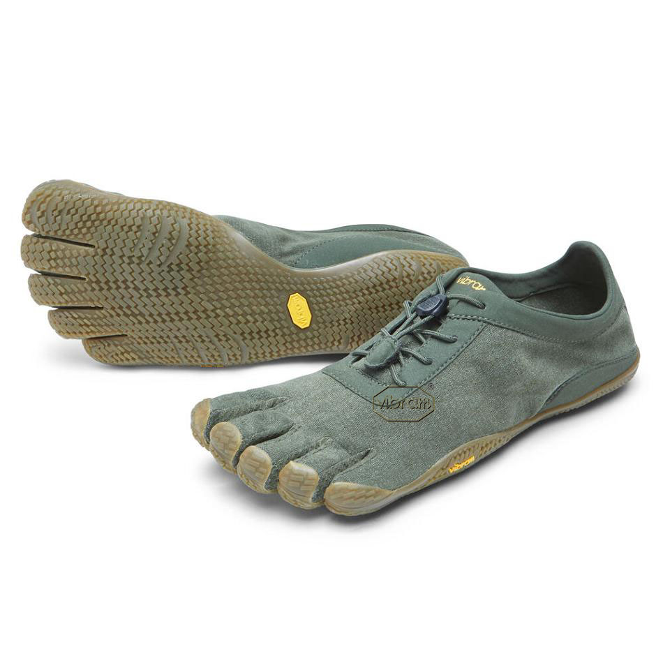 Vibram KSO ECO Men\'s Casual Shoes Green | NZ_W92