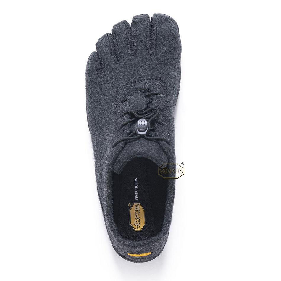 Vibram KSO ECO Wool Women's Casual Shoes Grey / Black | NZ_Z63