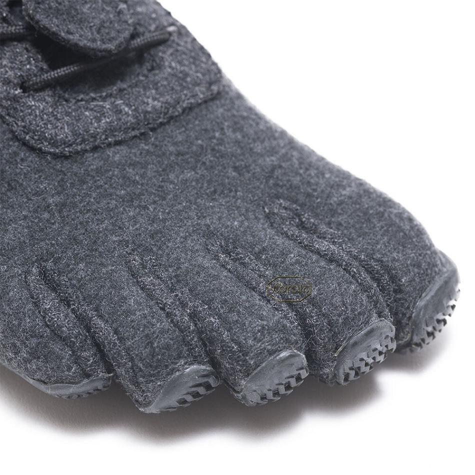 Vibram KSO ECO Wool Women's Casual Shoes Grey / Black | NZ_Z63