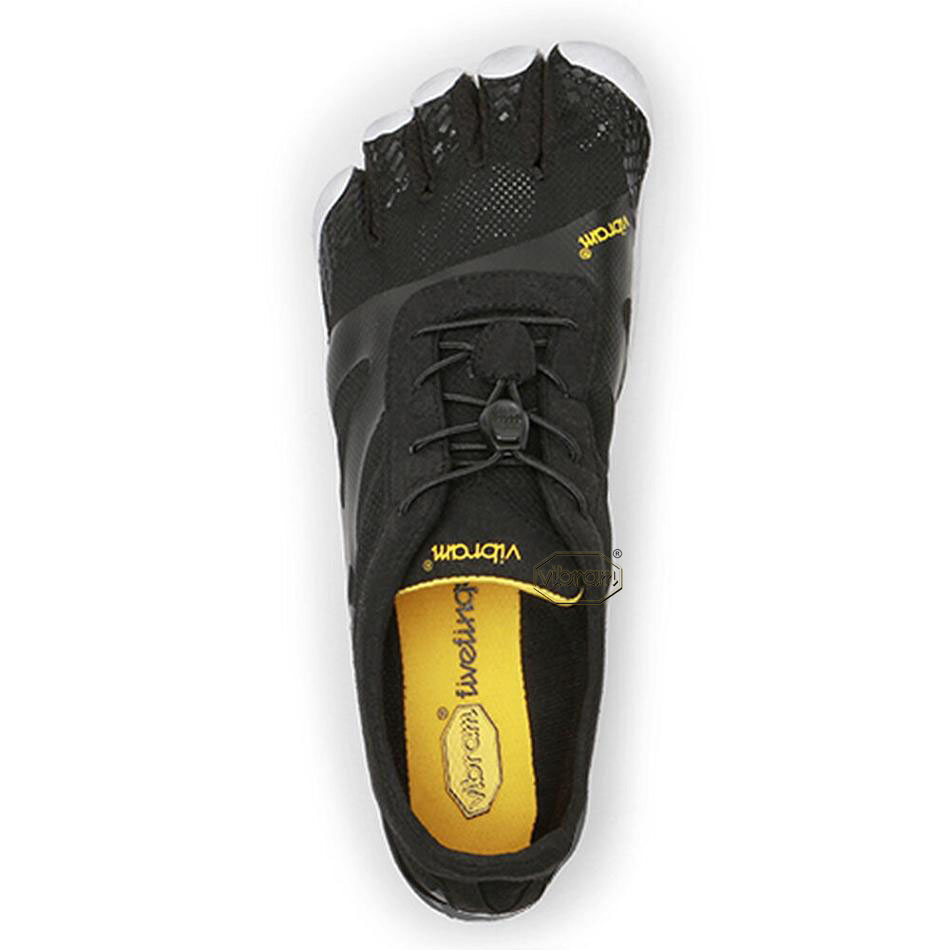 Vibram KSO EVO Men's Training Shoes Black / White | NZ_E69