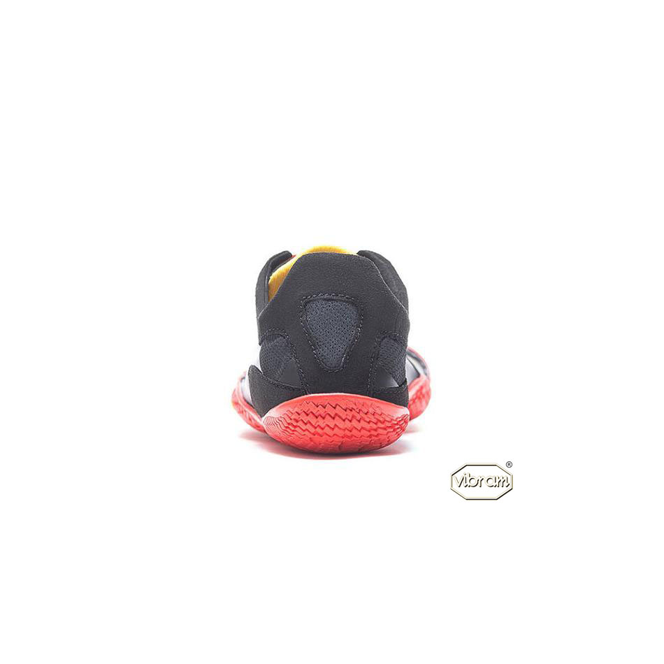 Vibram KSO EVO Men's Training Shoes Black / Red | NZ_L83