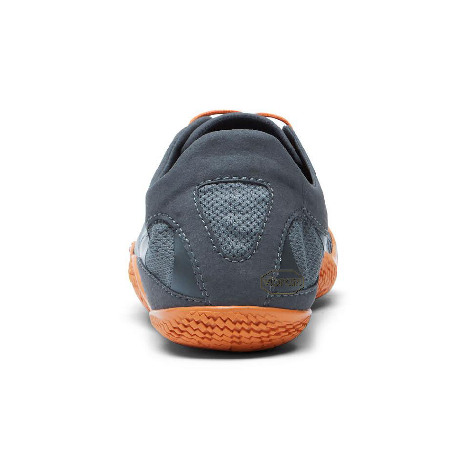 Vibram KSO EVO Men's Training Shoes Grey / Orange | NZ_K64