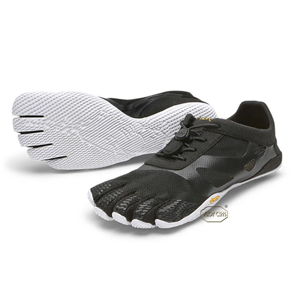 Vibram KSO EVO Women\'s Training Shoes Black / White | NZ_M66