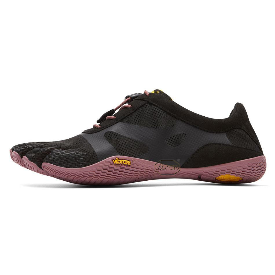 Vibram KSO EVO Women's Training Shoes Black / Rose | NZ_Y99