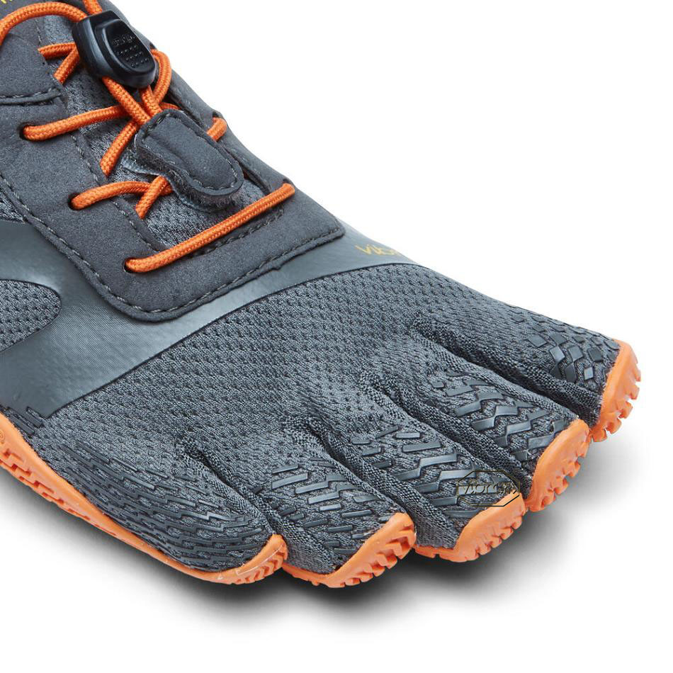 Vibram KSO EVO Women's Training Shoes Grey / Orange | NZ_K07