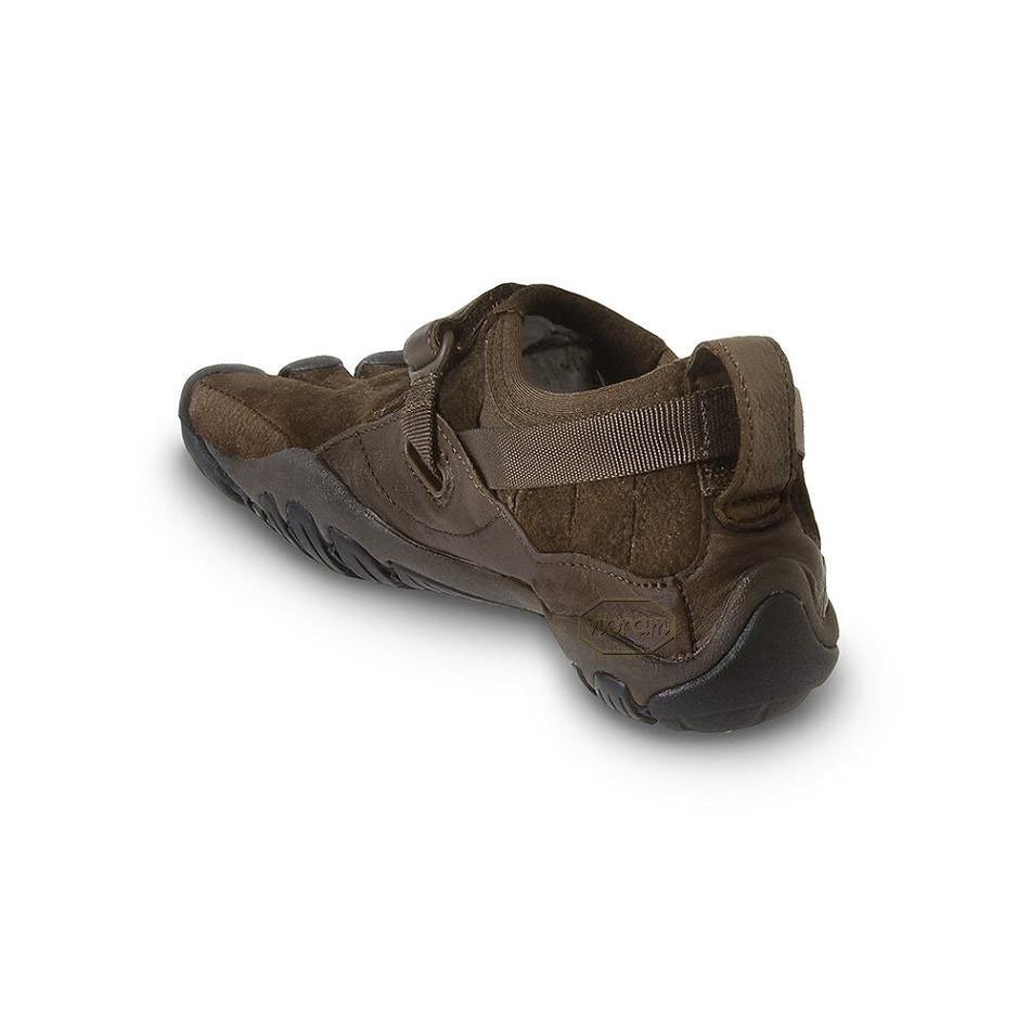 Vibram KSO Trek Women's Hiking Shoes Brown | NZ_W23