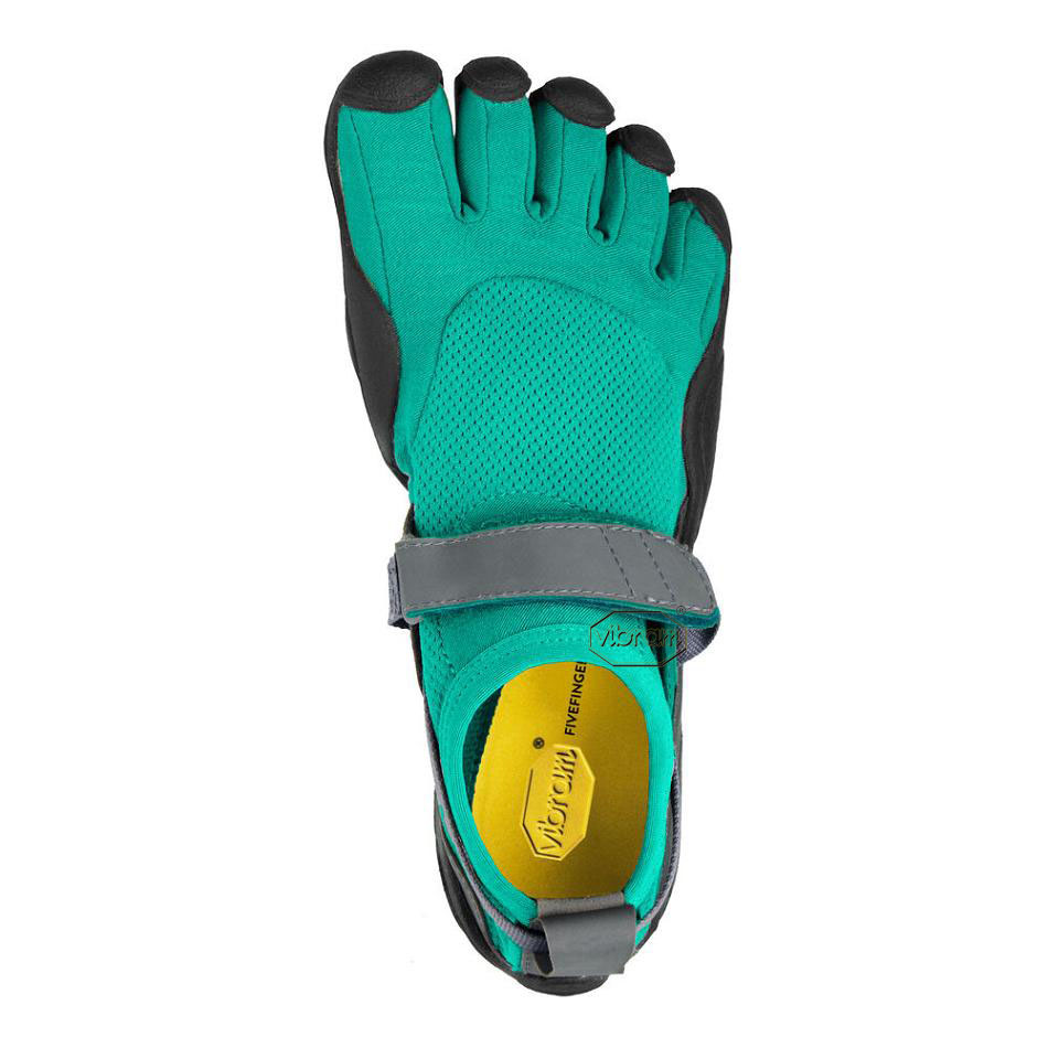 Vibram KSO Women's Training Shoes Blue / Green | NZ_A30