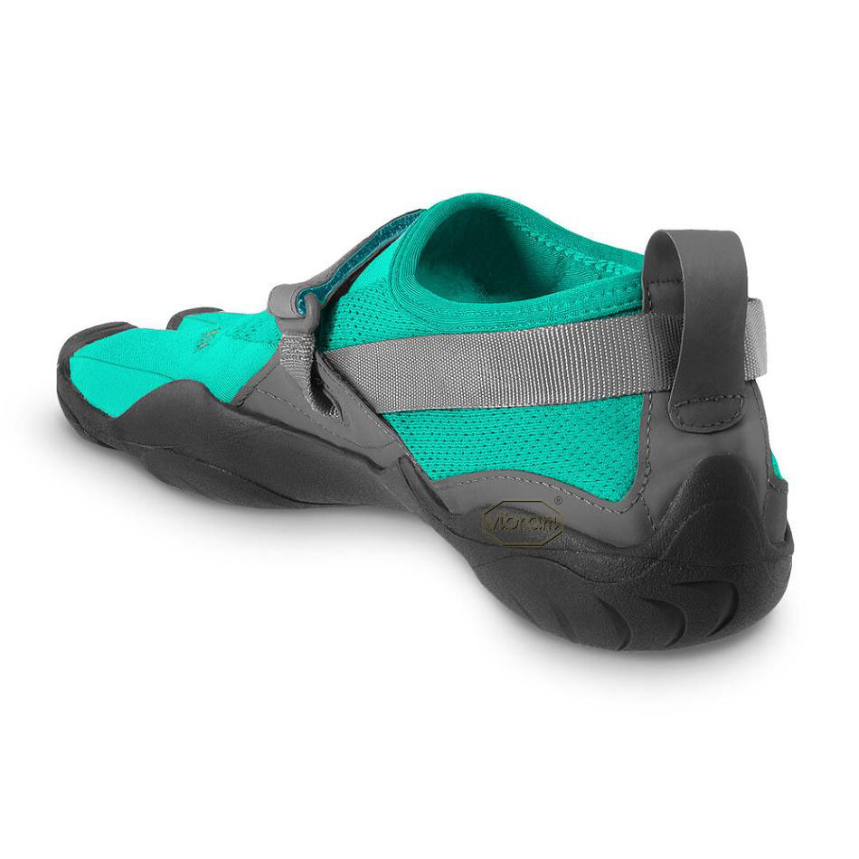 Vibram KSO Women's Training Shoes Blue / Green | NZ_A30