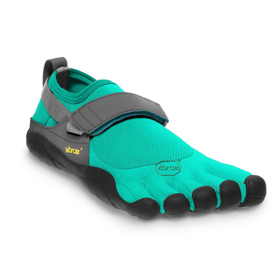 Vibram KSO Women's Training Shoes Blue / Green | NZ_A30