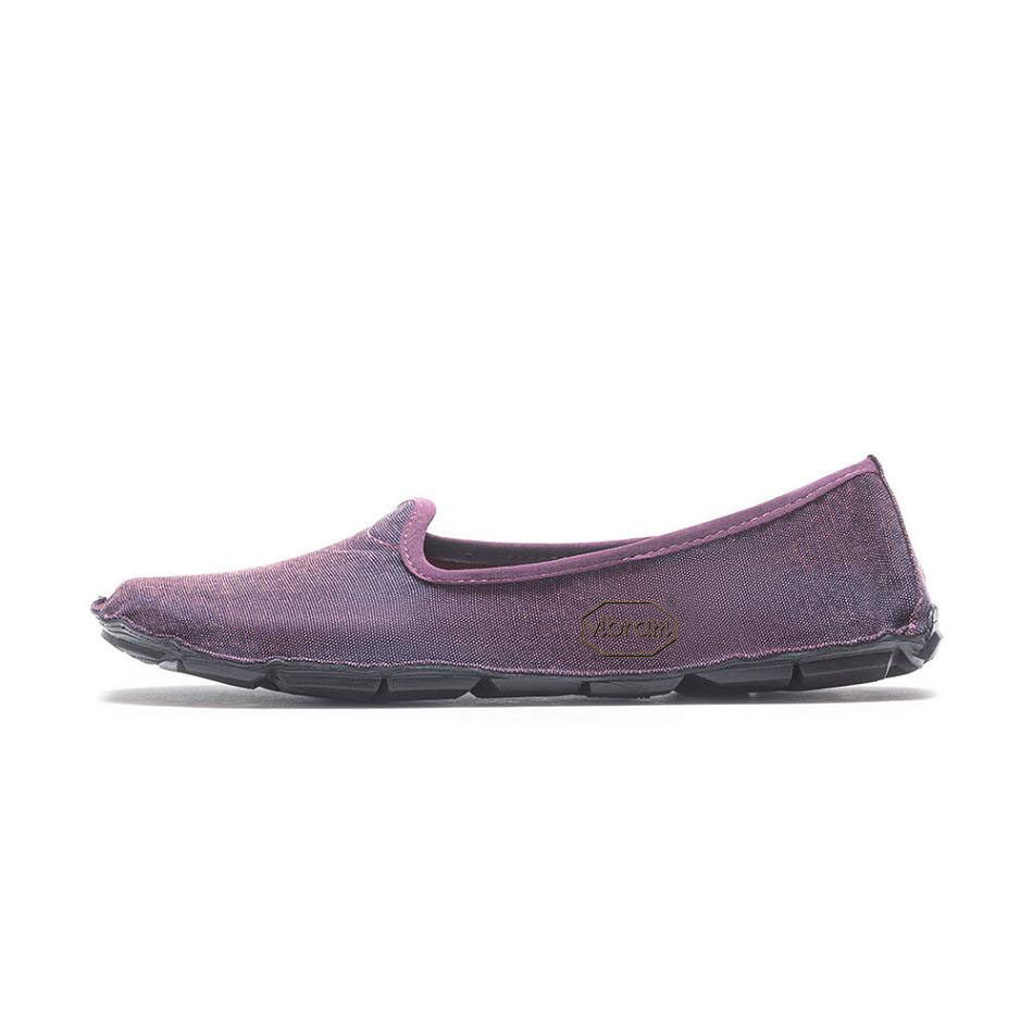 Vibram One Quarter Canvas Women's Shoes Red | NZ_V39