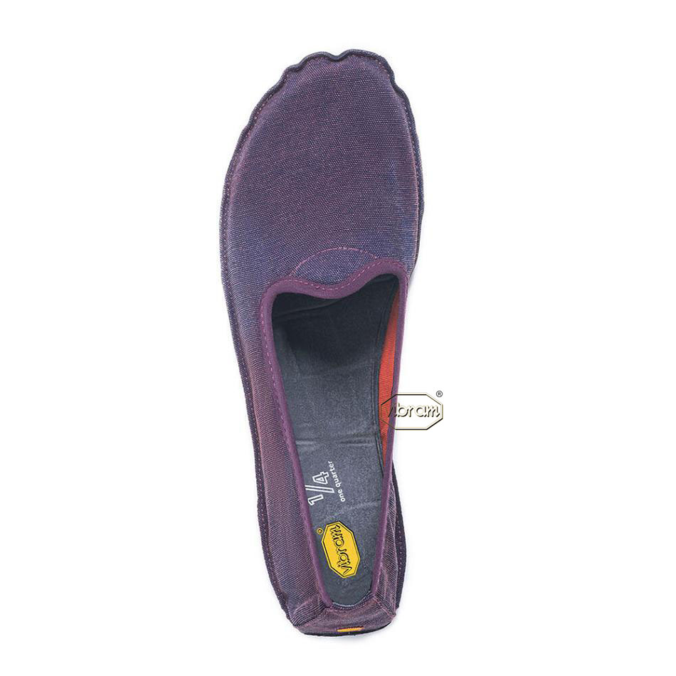 Vibram One Quarter Canvas Women's Shoes Red | NZ_V39