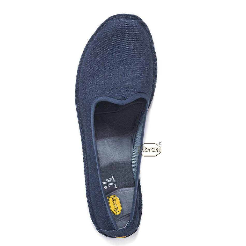 Vibram One Quarter Jeans Women's Shoes Dark Blue / Black | NZ_Q19