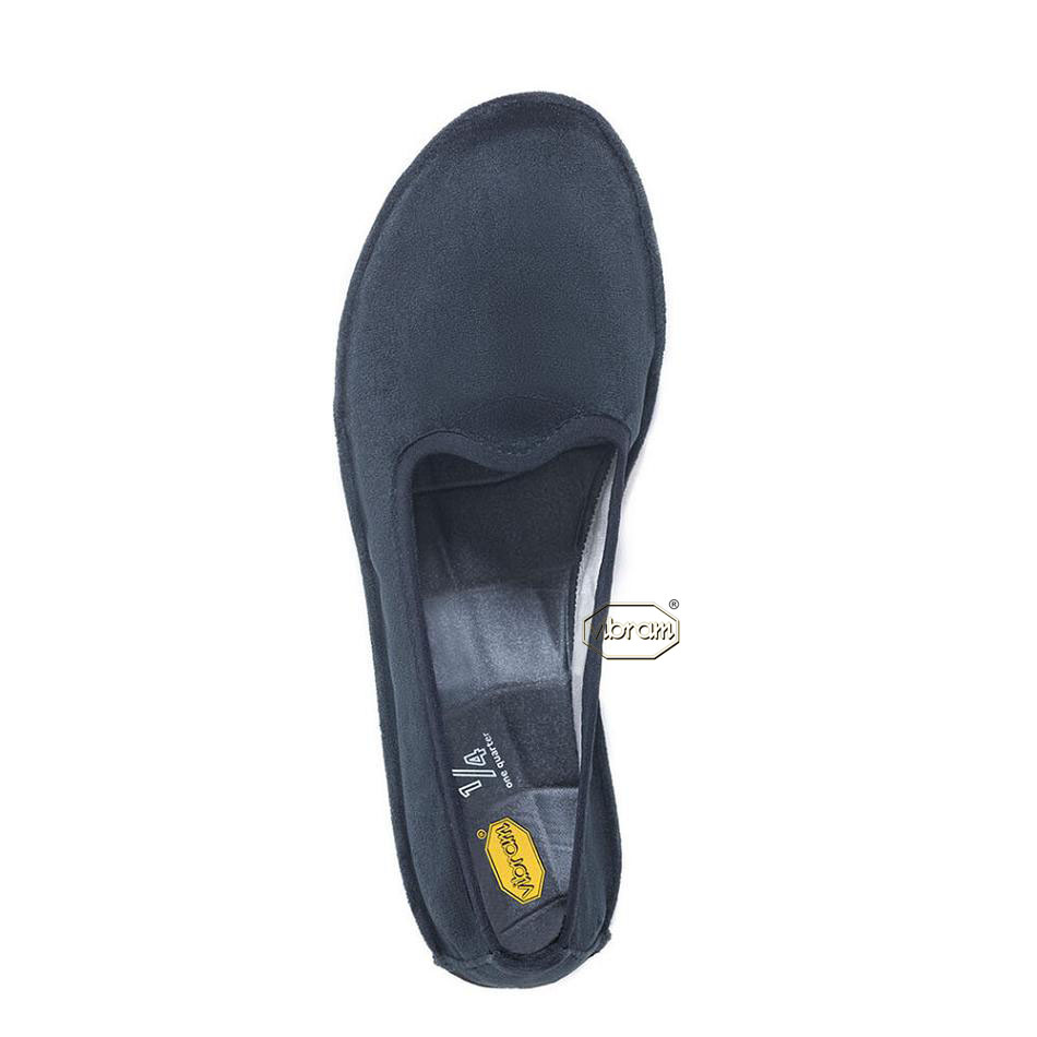 Vibram One Quarter Velvet Women's Shoes Black | NZ_U49