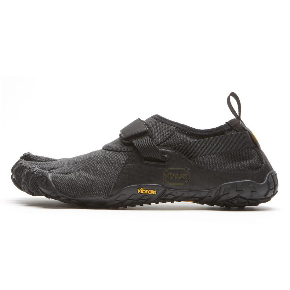 Vibram Spyridon EVO Men's Hiking Shoes Black | NZ_A09