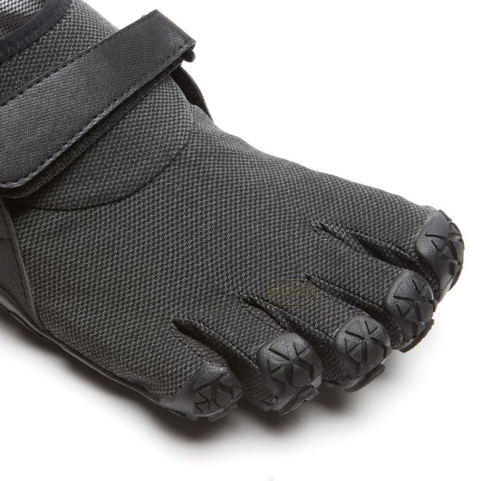 Vibram Spyridon EVO Men's Hiking Shoes Black | NZ_A09