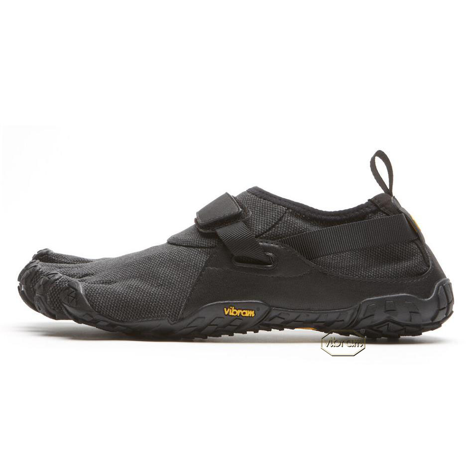 Vibram Spyridon EVO Men's Trail Running Shoes Black | NZ_G82