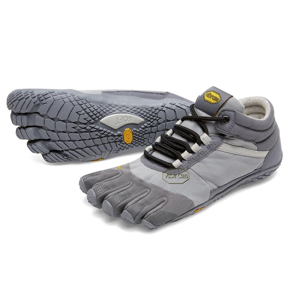 Vibram Trek Ascent Insulated Women\'s Casual Shoes Grey | NZ_C68