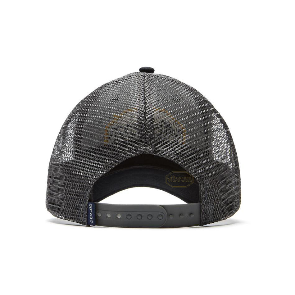 Vibram Trucker Two-Tone Men's Hats Black | NZ_W20