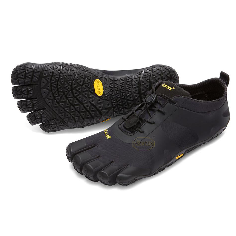 Vibram V-Alpha Men\'s Hiking Shoes Black | NZ_U52