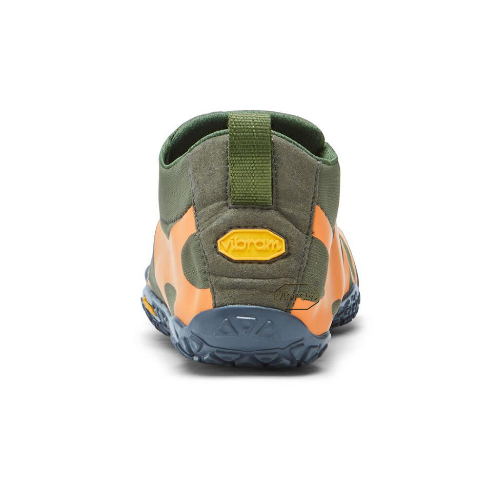 Vibram V-Alpha Men's Hiking Shoes Orange / Grey | NZ_K58