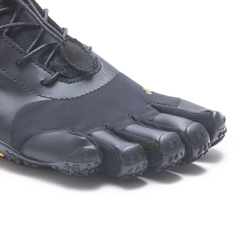 Vibram V-Alpha Women's Hiking Shoes Black | NZ_S76