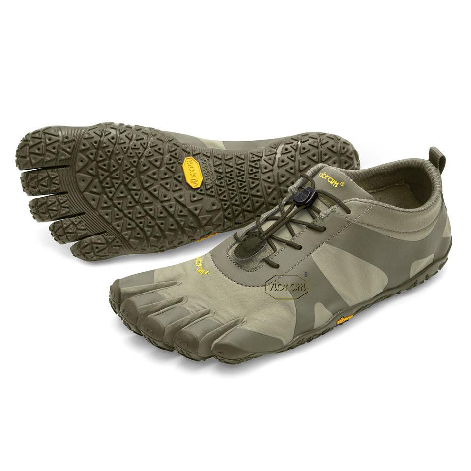 Vibram V-Alpha Women\'s Hiking Shoes Brown / Khaki | NZ_Z60